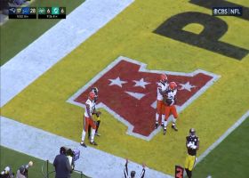 Watson buys time and finds Chubb for 2-yard TD