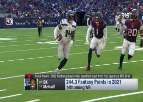 Fantasy players who benefited the least from free agency & NFL Draft | 'NFL Fantasy Live'