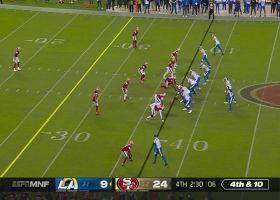 Stafford’s fourth-and-10 laser pinpoints Kupp for 13 yards