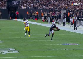 Marcus Peters drops gift-wrapped INT on would-be pick-six vs. Pickett