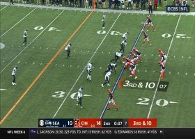 Burrow channels Houdini on 4-yard pass play to Drew Sample