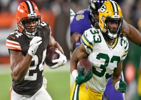 Rank's fantasy rankings for RBs playing on 'TNF' and Christmas Day