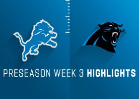Lions vs. Panthers highlights | Preseason Week 3
