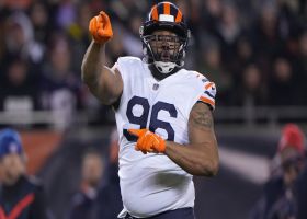 Akiem Hicks plows through RG for powerful sack on Kirk Cousins