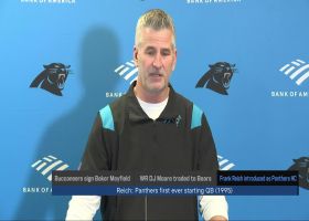 Fitterer, Reich on building Panthers roster around rookie QB