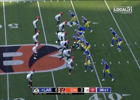 Bryce Perkins links up with Jared Pinkney for 25 yards