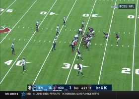 Davis Mills' 24-yard dime to O.J. Howard couldn't be more accurate