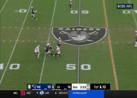 Hoyer finds Adams in middle of quadruple coverage for 21-yard gain
