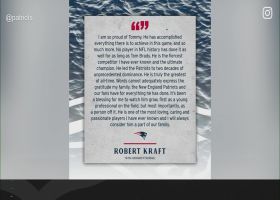 Bill Belichick, Robert Kraft release statements on Tom Brady's NFL retirement