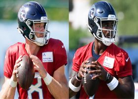 Baldinger: 'I do not see' Levis, Willis challenging Tannehill for QB1 role in Titans offense