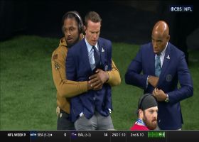 Even as broadcaster, Matt Ryan can't escape wrath of Cam Jordan