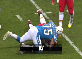 Big-man INT! Rivers' errant pass ends in Chiefs DT's lap