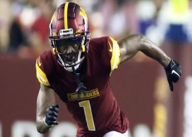 Schrager: Jahan Dotson 'will be in same conversation' as Garrett Wilson by season's end