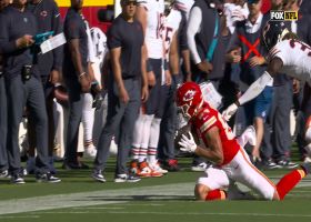 Patrick Mahomes delivers perfect sideline pass Justin Watson for 37 yards