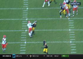 Damontae Kazee reads Watson's telegraphed pass for key Steelers INT