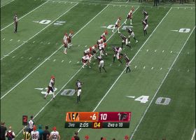 Shedrick Jackson climbs ladder to haul 18-yard sideline grab