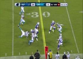 Tyree Jackson shows off his wheels on 20-yard scramble