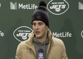 Zach Wilson reacts to being benched for Chris Streveler during 'TNF'