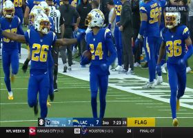 Can't-Miss Play: Adderley goes WAY upstairs for epic high-point INT on Tannehill's launch
