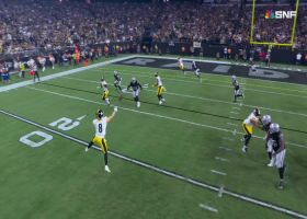 Pickett rolls to his left for 13-yard TD dime to Freiermuth