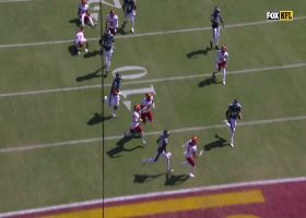 Goedert slips would-be tacklers on 23-yard TD catch and run