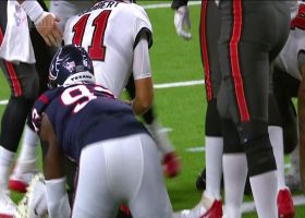 Texans record safety after Gabbert falls on errant snap in own end zone