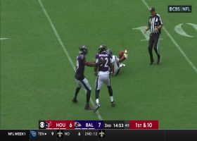 Justin Madubuike chases down C.J. Stroud for HUGE sack