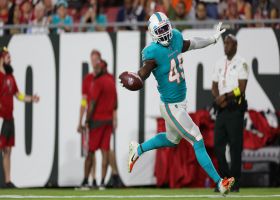 Dolphins defense forces Kyle Trask to fumble for scoop-and-score