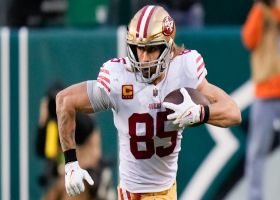 Kittle's wicked spin-dig route sparks 22-yard catch and run