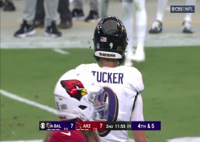 Justin Tucker's 53-yard FG try is no good in second quarter