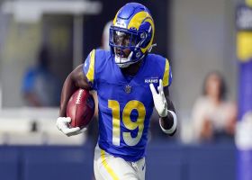 Brandon Powell shoots out of a cannon for Rams' longest kick return since 2017
