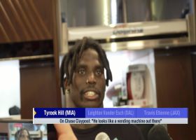 Tyreek Hill on Chase Claypool: 'He looks like a vending machine out there'