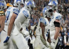 Hat-trick TD! Montgomery's third score of night comes in fourth quarter