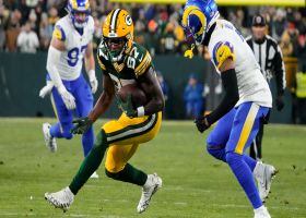 Romeo Doubs' first catch in six weeks goes for 11 yards and first down