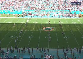 Jerome Ford opens the game with a 48-yard kick return