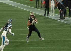 Foster Moreau's first catch of 2023 results in 14-yard gain for Saints
