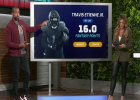 Frelund projects Travis Etienne's point total for Week 10 | 'NFL Fantasy Live'