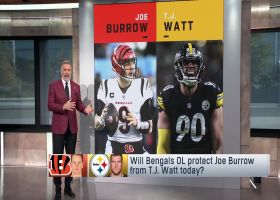 Will Bengals OL protect Joe Burrow from T.J. Watt? | ‘NFL GameDay Morning’