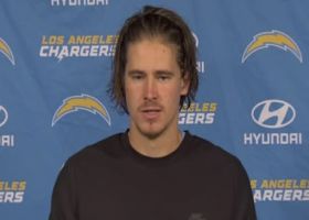 Justin Herbert lauds Chargers' O-line play following win vs. Texans
