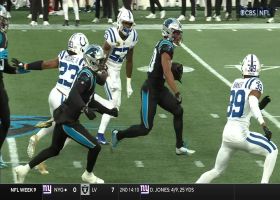 Chuba Hubbard hits second gear on 20-yard burst