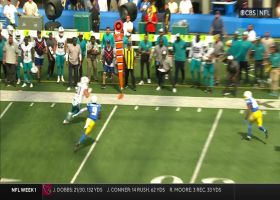 Tagovailoa's fourth-and-7 pass hits Smythe for conversion