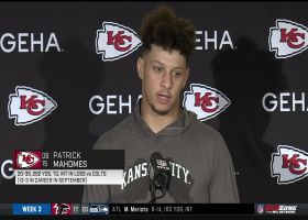 Mahomes on end of first half with Bieniemy: 'I don't know if it's an altercation'