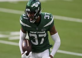 Can't-Miss Play: Bryce Hall's first NFL INT is one-handed gem