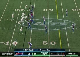 Jordan Phillips gets to Wilson for drive-ending shoestring sack