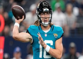 Trevor Lawrence stands in pocket with fourth-down TD pass to Christian Kirk