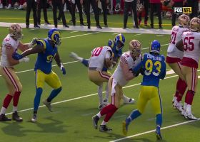 Leonard Floyd flies past McGlinchey to secure his first sack of 2022