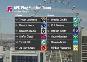 Revealing AFC's flag football roster for Pro Bowl Games in 2023