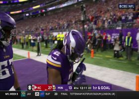 Cousins' TD to Mattison brings Vikings within eight points of Chiefs