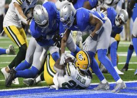 Patrick Taylor plows through goal line for first career TD