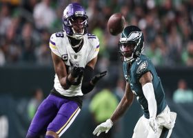 Jefferson snags 22-yard dart through Slay's airtight coverage